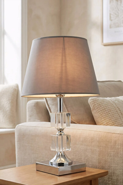 Coka Julina Gümüş Abajur