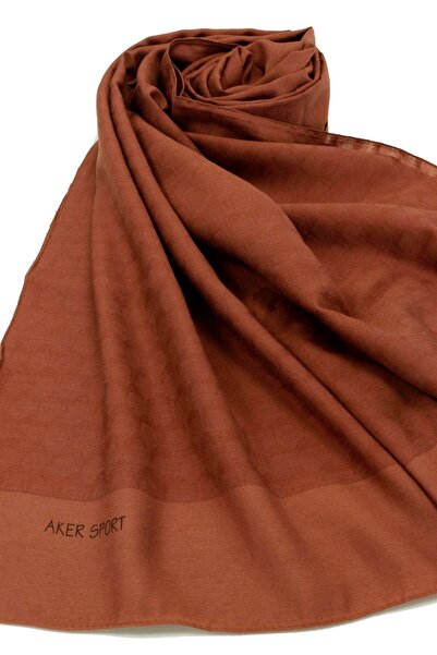 Aker Sport Monogram Moon Şal - 1060400-362 - Taba