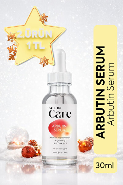 FALL IN CARE Arbutin Serum, Leke Karşıtı ve Aydınlatıcı Cilt Bakım Serumu, 30ml