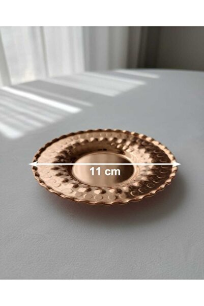 GÜR BAKIR طبق شاي نحاسي