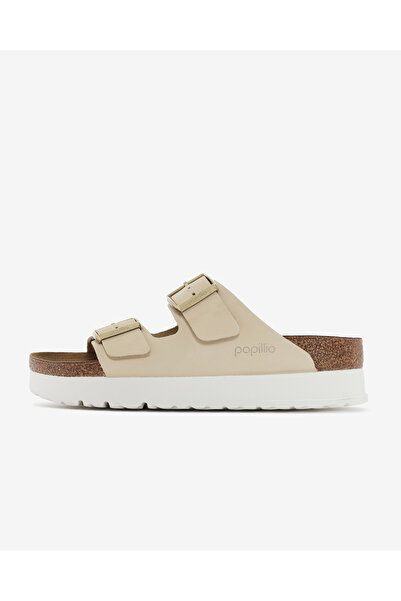 Birkenstock Arizona Platform Flex Nu Women's Gray Slippers 1026924