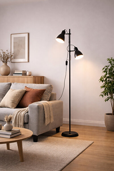 Apliqa Lampader HubRom, ZENITH 4179-02-BL 38x165 cm 2xE27-60W Negru