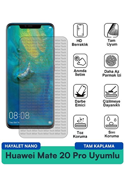 Milat Tech فيلم حماية الشاشة هواوي ميت 20 برو هايلايت نانو مقاوم للخدوش والصدمات