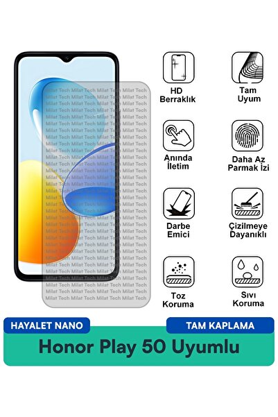Milat Tech واقي شاشة هونر بلاي 50 هايت نانو مقاوم للخدوش والصدمات