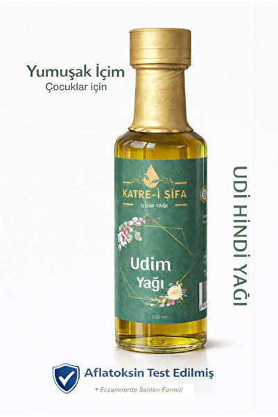 Katre-i Şifa Udi Hindi Yağı – Çocuklar için Saf, Aflatoksin/Test Edilmiş, Udi...