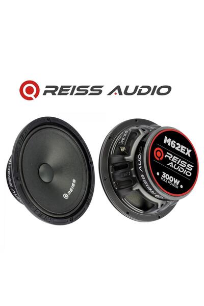 Reiss Audio Rs-M62aks Çifti 600wat-240w Rms deprem serisi 16 Cm Oto Midrange ...