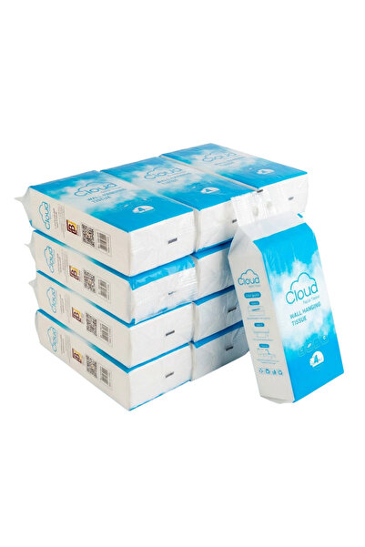 CLOUD 10 packs of Cloud Hanging Wipes, 4-ply - Cottony feel x 1300 wipes - Ec...