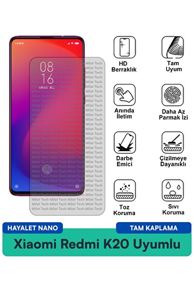 Milat Tech تطبيق Xiaomi Redmi K20 Ghost Nano لحماية الشاشة، عملية وبدون فقاعات