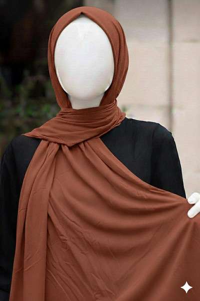 karanfil شال نسائي من القطن الممشط بلون الباستيل من تيستور