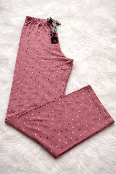 Lady Queen Lycra Ring Viscose Oversize Size Pajama Bottoms 6020