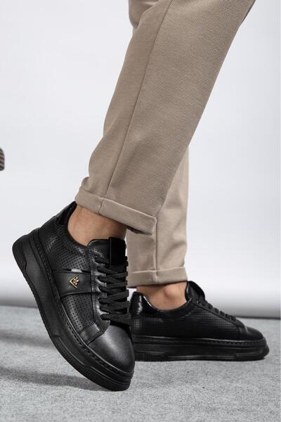 SÜMER TİGGO BOY UZATMALI ORTOPEDİK LAZERLİ ERKEK AYAKKABI BAĞCIKLI DİKİŞLİ YI...