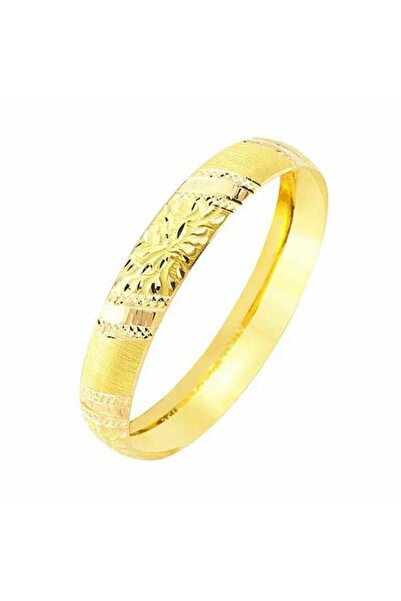 ALTINBEYI 22 Ayar Altın Güneş Desenli 16 Gram Bilezik (12mm Enli) ABY22BZ053