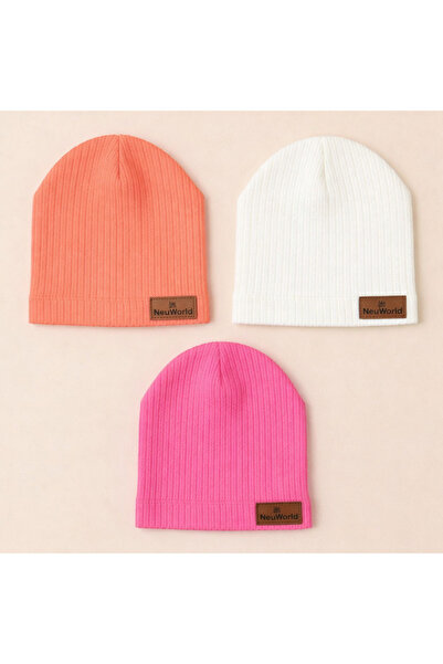 Bebekino Penye Bebek Bere 3’lü Set | 0-18 Ay | Esnek Yumuşak Kumaş