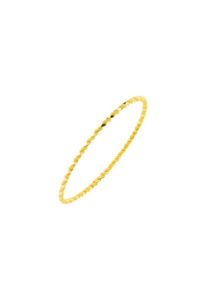 ALTINBEYI 5 Gram İkili Burma Çocuk Bileziği 22 Ayar Altın