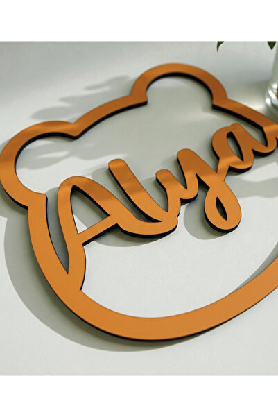 Pelince Kişiye Özel İsimli Ayıcık Makrome Kasnağı | Bebek Odası Kapı Süsü İsi...