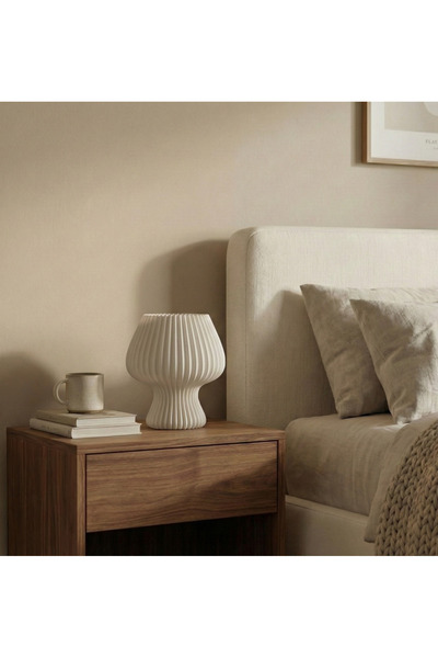 GSK Mantar Masa Lambası Dekoratif Abajur | Özel Tasarımlı Gece Lambası