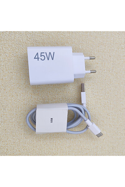 Xiaomi كابل أبيض أوروبي إضافي بطول 1.5 متر لشاحن أوروبي بقدرة 45 واط، محول شح...