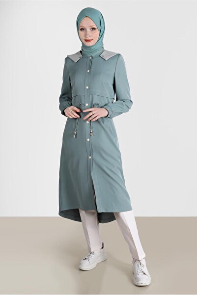 Alvina Тренчкот з капюшоном і поясом 10562