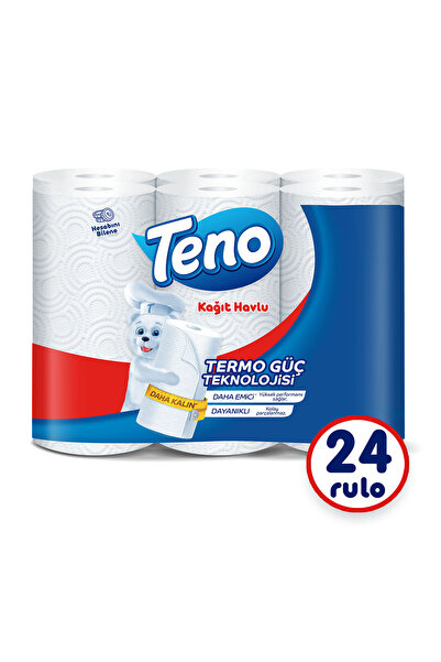 Teno Advantage Package Paper Towels 24 Rolls (6 Rolls X 4 Packs)
