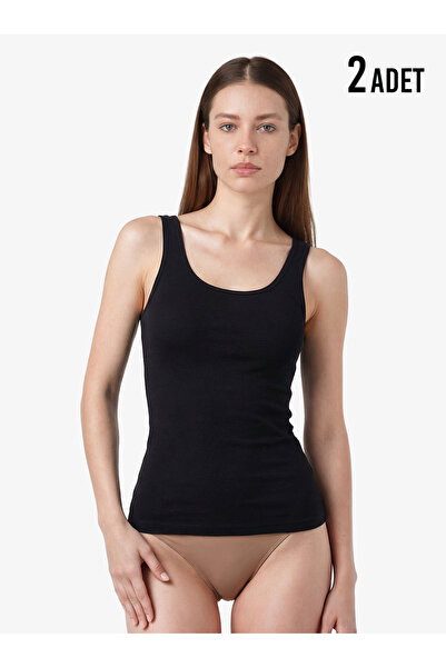 Blackspade Tricou pentru femei Pachet 2 Essential 1590 - Negru