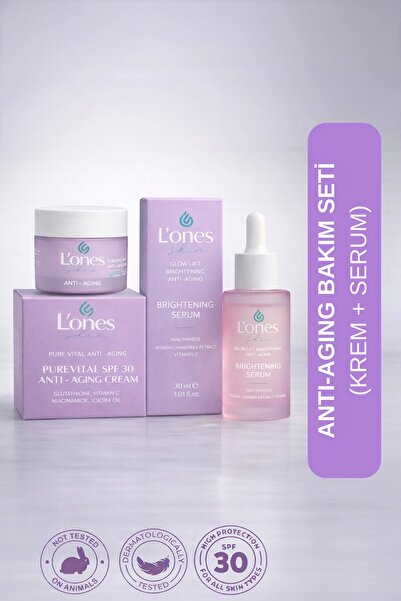L'ones Skin Anti Aging Bakım Seti ( Tüm Cilt Tipleri )