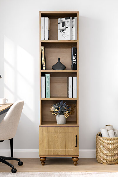 arionkids Alin Wood Komodin ve Kitaplık Set | %100 MDF Kalitesi | REHAU Kapla...