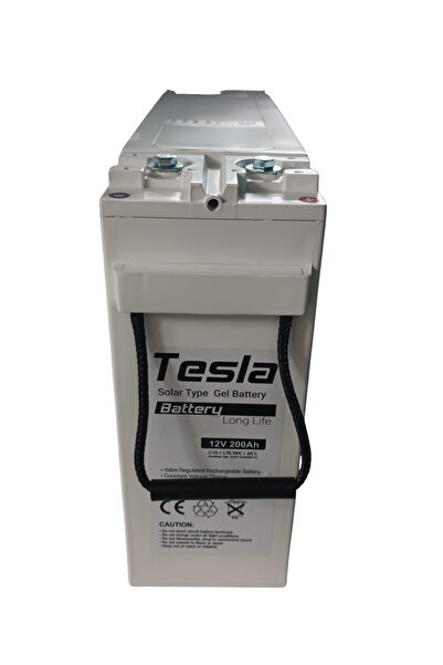 TESLA Akü 12v 200ah Solar Jel Akü (yeni Üretim)