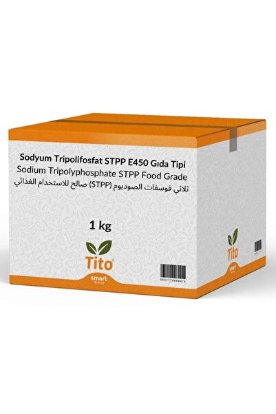 tito Sodyum Tripolifosfat STPP E450 Gıda Tipi 1 kg