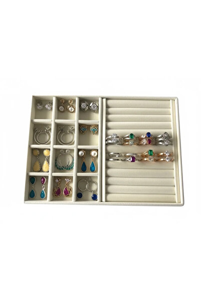 MeGass Dekor Yerli Üretim Berlin Model Süet Kumaş Krem Renk Sosisli-bölmeli Ç...