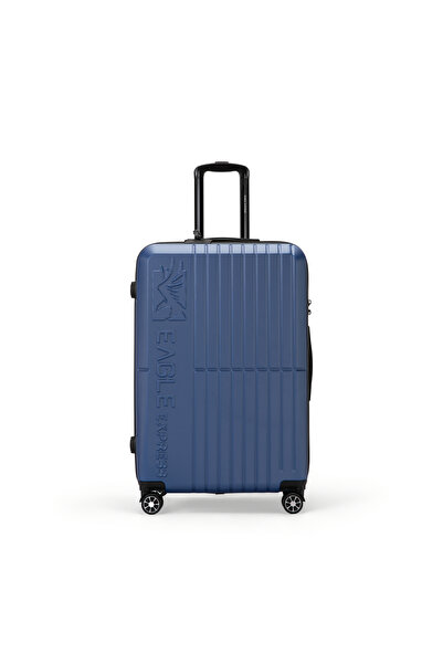 EAGLE EXPRESS عربة نقل صلبة من أورا مقاس 28 بوصة - لون أزرق جديد - مقاومة للص...