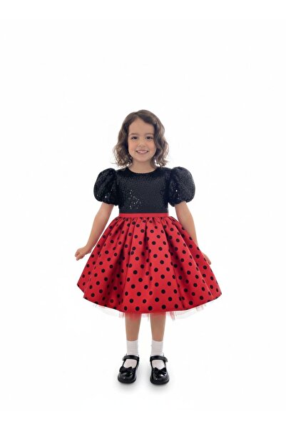shop Girl's Mini Mouse Inspired Dress,Girl's Party Dress