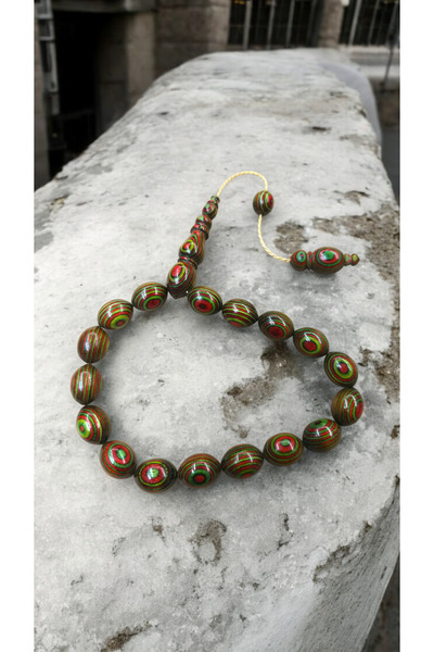 İnan Tesbih سبحة من خشب الكافور من مجموعة EFE مع صناعة يدوية متقنة