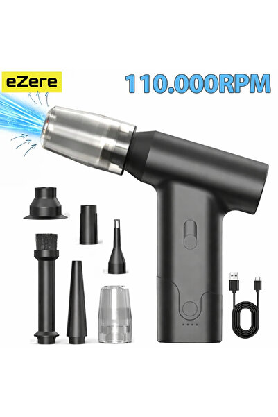 Palamar Mini Turbo Jet Fan Yüksek Hava Üfleyici Çift Başlıklı