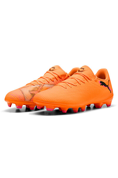 Puma Future 8 Play Tt Men's Orange Turf Soccer Shoes
