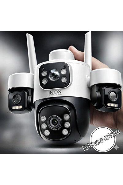 inox inoxX113 3+3+3MP 3 LENSLİ WİFİ PTZ KAMERA