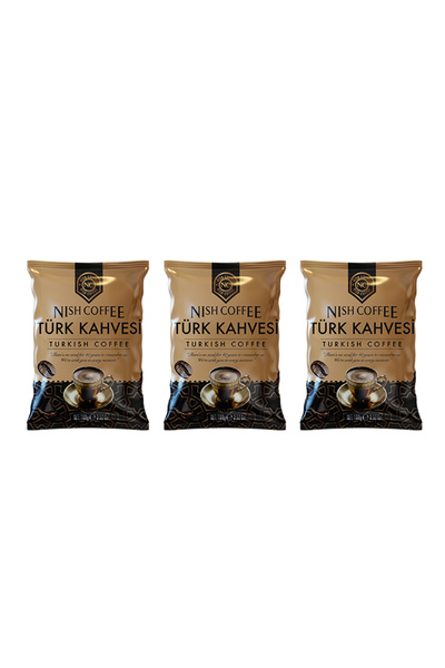 Nish Coffee Nish Turkish Coffee 3 X 100 Gr