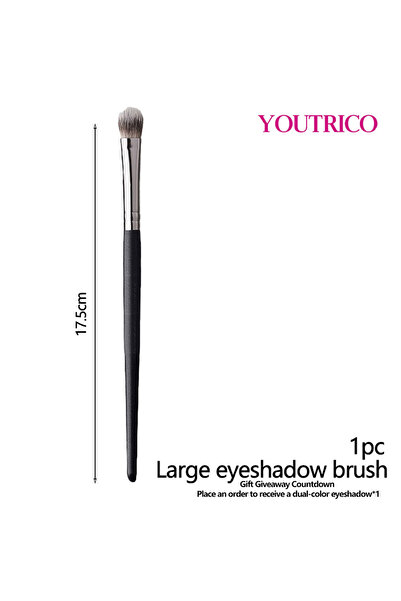 Youtrico مجموعة فرش مكياج مكونة من قطعة واحدة (أحمر الخدود، كريم الأساس، ظلال...