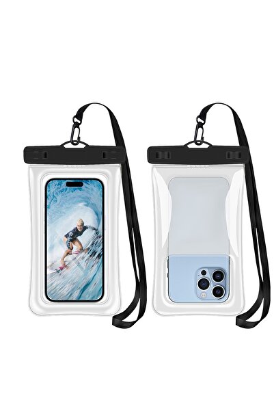 Popidima Yüksek Kalite Tüm Telefonlara Uyumlu Yağmur Su Geçirmez Waterproof D...