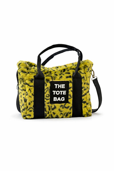 bag حقيبة نسائية من القطيفة بنقشة الفهد - حزام طويل، ملمس ناعم، حقيبة كتف وحق...