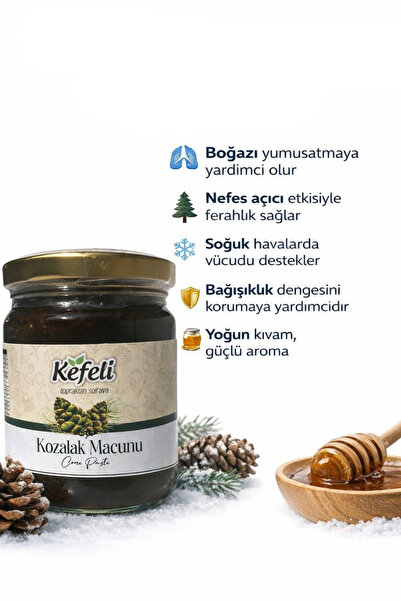 kefeli gurme Kozalak Macunu Cone Paste 240 Gr Katkısız