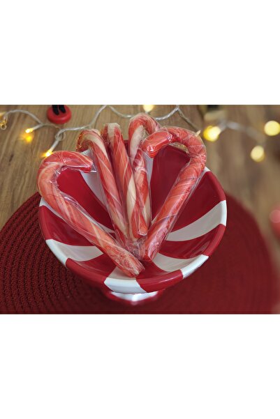 HASEL Baston Şekeri 20 Adet KIRMIZI-BEYAZ (YILBAŞI, HEDİYE, KERMES, PARTİ)