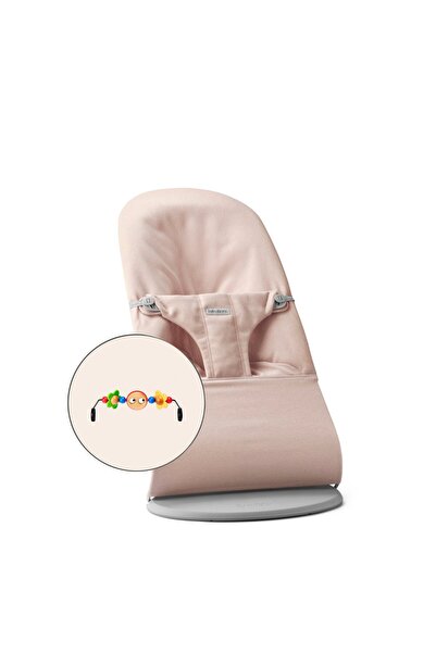 BabyBjörn Balance Bliss Ana Kucağı Woven Melange Oyuncaklı / Light Pink