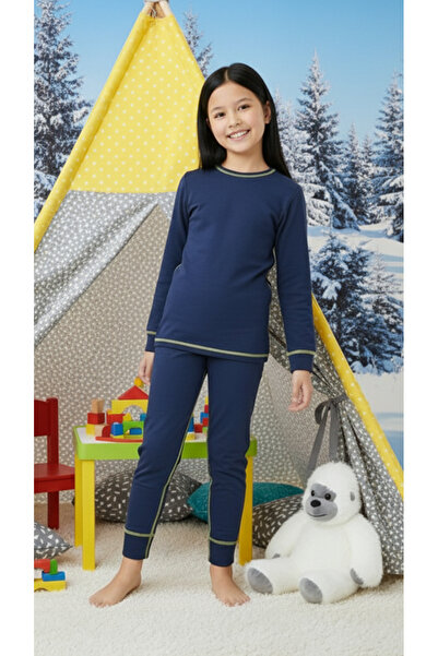 THERMOFORM مجموعة أطفال مضلعة باللون الأزرق الداكن