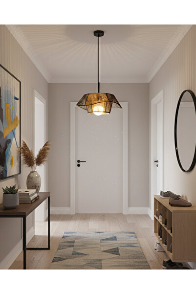 Özcan Aydınlatma 1433-05 40cm İpli Sarkıt Mix