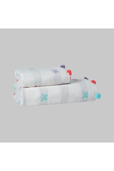 Sarev 85*150 cm Multi Cotton Towel Karel 100%