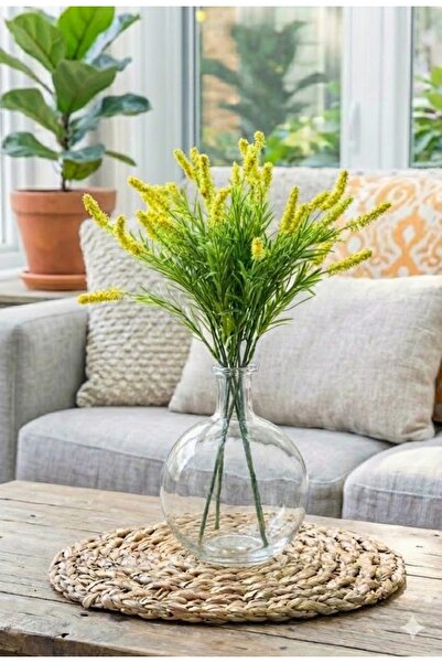 Arma House 1 قطعة كوتي دازور لافندر صناعي أصفر