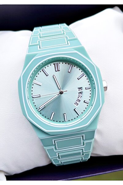 Weluxa Polycarbonate Case Silicone Cord Calendar Clip Cord Men's Wristwatch +...