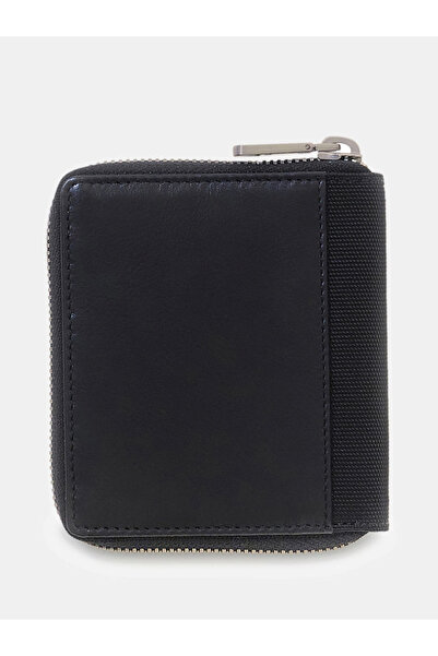 Guess Berna Zippered Men's Black Wallet Smbehnlea02-Bla