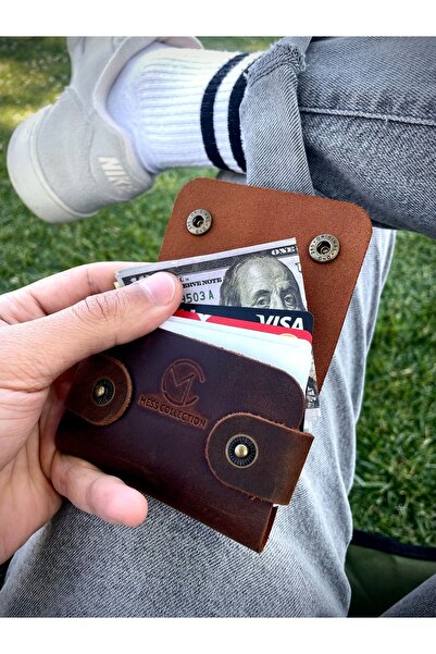 Mess collection Hakiki Deri Kartlık, Minimal Kartlık, Erkek & Kadın Küçük Kar...