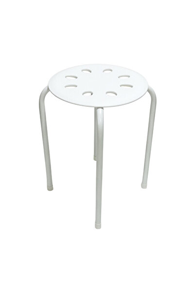 KOÇTAŞ New Leo Metal Ayak Tabure Beyaz